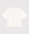 T-shirt LE BOXY in cotone Donna bianco MARSHMALLOW