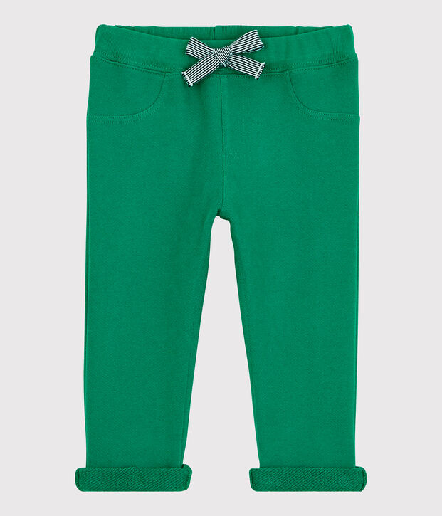 Pantaloni in molleton beb&egrave;. verde