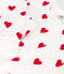 Pigiama donna in cotone cuore bianco MARSHMALLOW/rosso TERKUIT