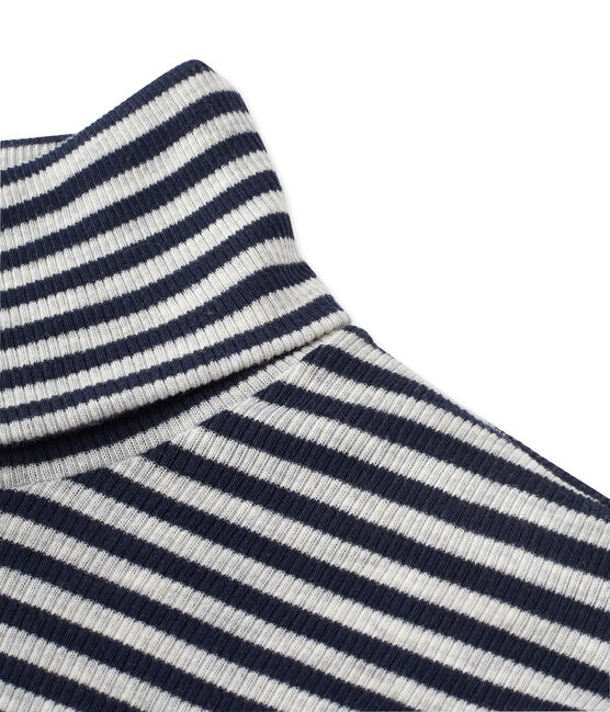 Dolcevita donna a righe Colette blu SMOKING/grigio BELUGA