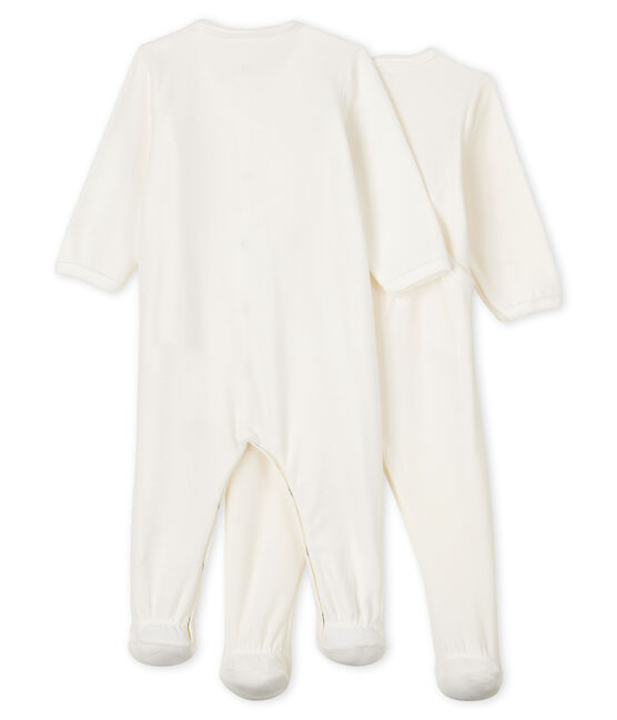 Confezione da 2 tutine neonata in velluto variante 1