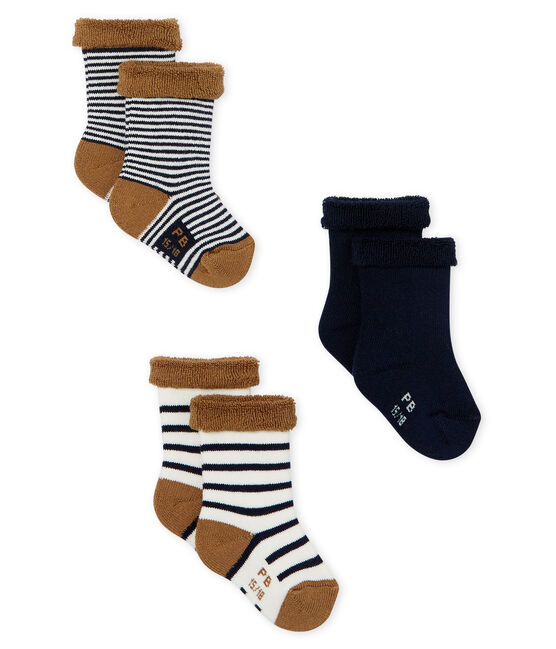 Set formato da 3 paia di calzini in spugna, soffici e confortevoli. variante 3
