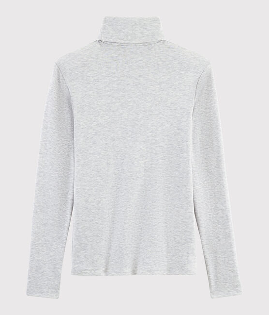Dolcevita iconico in cotone Donna grigio BELUGA CHINE