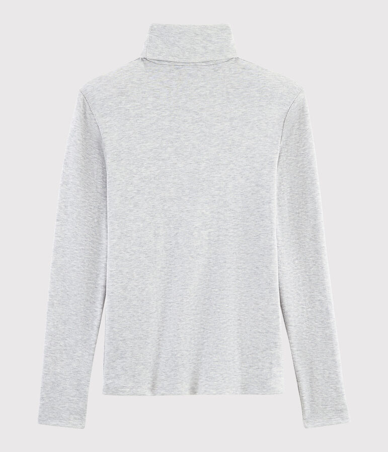 Dolcevita iconico in cotone Donna grigio