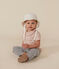 Cappellino bob bebè in twill  bianco MARSHMALLOW