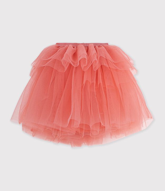 Gonna longuette in tulle tinta unito bambina FLAMAND