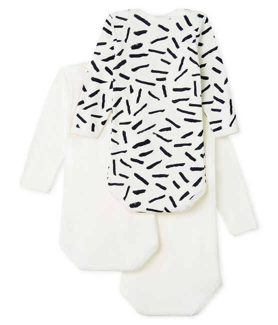 Trio body manica lunga bebè Jean Jullien VARIANTE 1 CN
