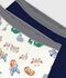Set di boxer in cotone con stampa di maschere bambino multicolore