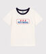 T-shirt a maniche corte con stampa bambino
