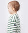 Top da marinaio per neonati in cotone spesso verde MARSHMALLOW/ PALMERAIE