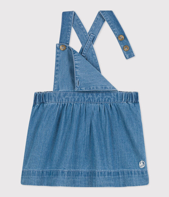 Abito senza maniche in denim leggero bebè blu DENIM CLAIR