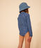 T-shirt anti-uv bambina INCOGNITO/ MARSHMALLOW