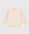 Pullover bambino in cotone unisex ecru AVALANCHE