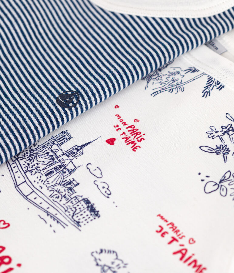 Set di 2 pigiami in cotone bambino variante 1