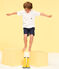 Shorts mare stampati bambino blu SUBMARINE/bianco MULTICO