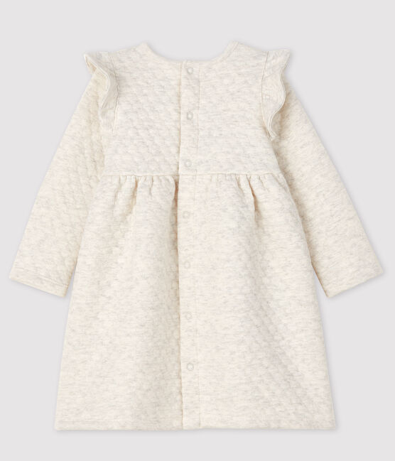 Abito a maniche lunghe da bebè femmina beige MONTELIMAR CHINE