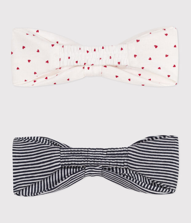 SET DI 2 FASCE ICONICHE IN COTONE PER BAMBINI multicolore