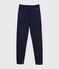 Legging bambina blu SMOKING