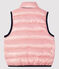 Piumino bebè reversibile rosa MINOIS
