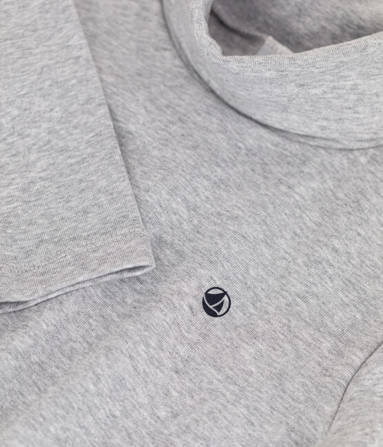 Lupetto in cotone bambino unisex grigio FUMEE CHINE