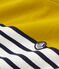 Marinière maniche corte donna giallo BAMBOO/bianco MARSHMALLOW/ SMOKING