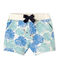 Short bebé bambino stampato grigio BELUGA/bianco MULTICO