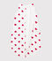 Sacco nanna neonato in cotone a cuori TOG 1 bianco MARSHMALLOW/rosso TERKUIT