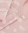 Pigiama bambino fantasia nuvole in cotone SALINE/ MARSHMALLOW