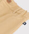 Short bebè in serge beige FACILE