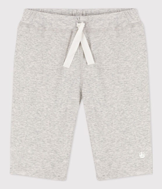 Bermuda in cotone bambino grigio BELUGA CHINE