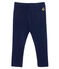 Leggings stampati da bebè femmina con balze blu SMOKING/bianco MARSHMALLOW CN