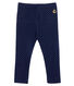 Leggings stampati da bebè femmina con balze
