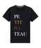 tee-shirtdonna serigrafata blu SMOKING