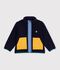 Giacca in sherpa tinta unita color block bambino SMOKING