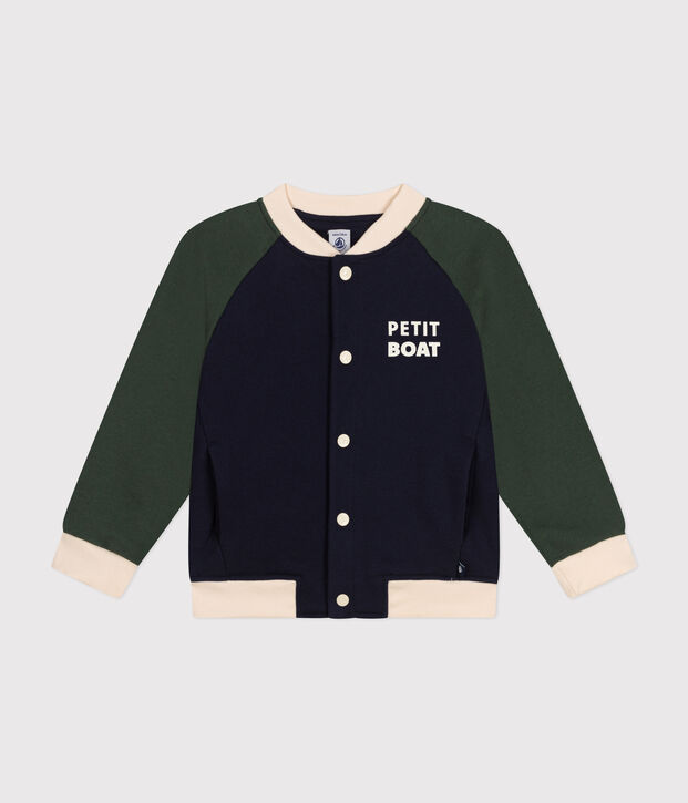 Teddy in molleton bambino blu/multicolore