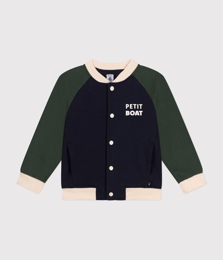 Teddy in molleton bambino blu/multicolore