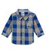 Camicia a quadretti per bebé maschio
