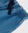 Pantaloni ampi in denim leggero bambina blu DENIM CLAIR