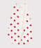 Sacco nanna bebè in cotone TOG 1 bianco MARSHMALLOW/rosso TERKUIT