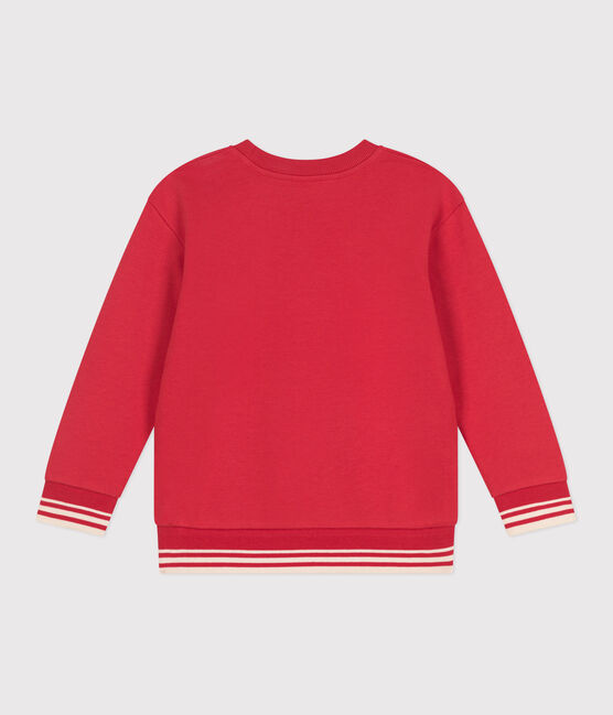 Felpa in cotone stampato bambino unisex SPI