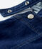 Abito salopette in denim bambina blu DENIM BLEU FONCE