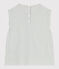 Blusa senza maniche in cotone a righe bambina PAUL/ ECUME