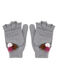 Guanti per bambina grigio SUBWAY CHINE