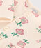 Abito a maniche lunghe  neonato giallo AVALANCHE/bianco DAISY