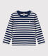 T-shirt bambino a maniche lunghe in cotone