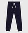 Pantaloni da jogging in molleton bambina blu SMOKING