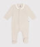 Pigiama in velluto neonato beige MONTELIMAR CHINE
