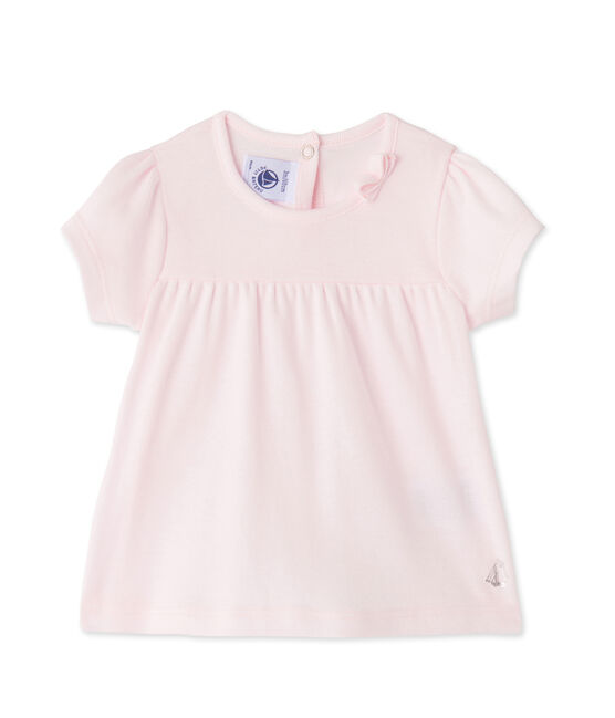 T-shirt per bebè femmina rosa Vienne