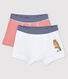 Confezione da 2 boxer bimbo Petit Bateau x Deyrolle