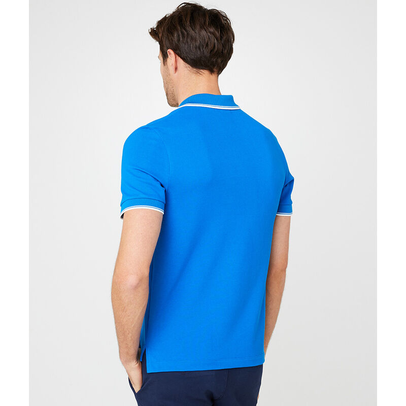 Polo maniche corte uomo blu